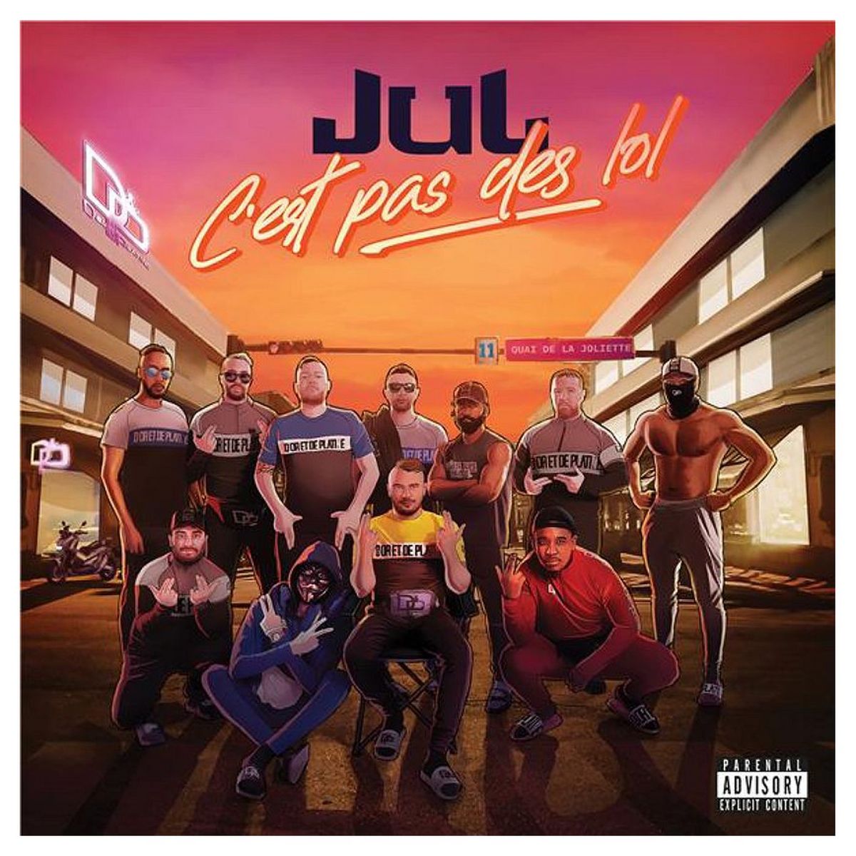 Jul - C'est pas des lol CD