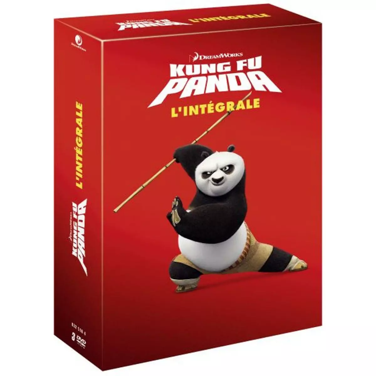 Kung Fu Panda - L'intégrale 1 à 3 DVD