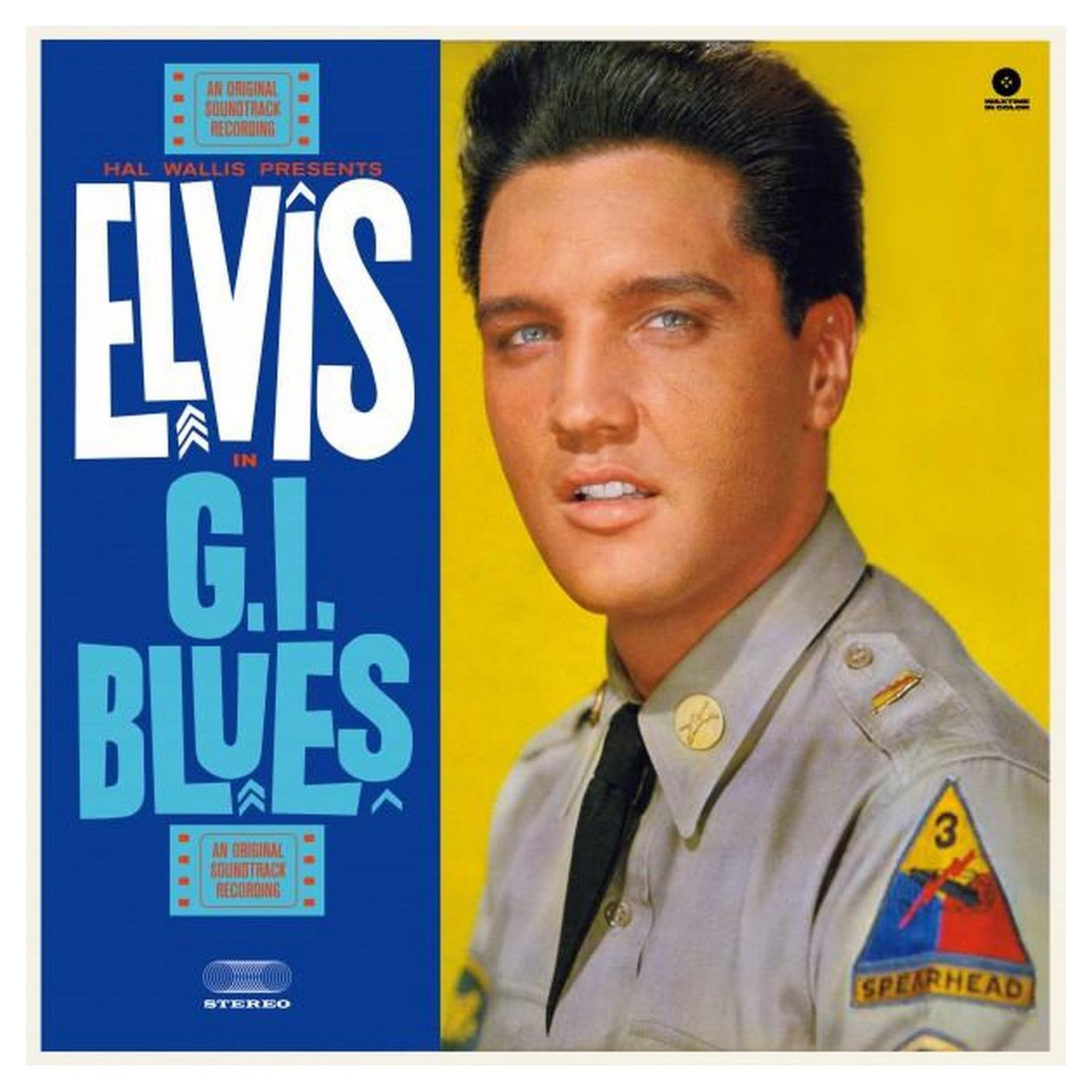 G.I. Blues VINYLE coloré ("solid blue")