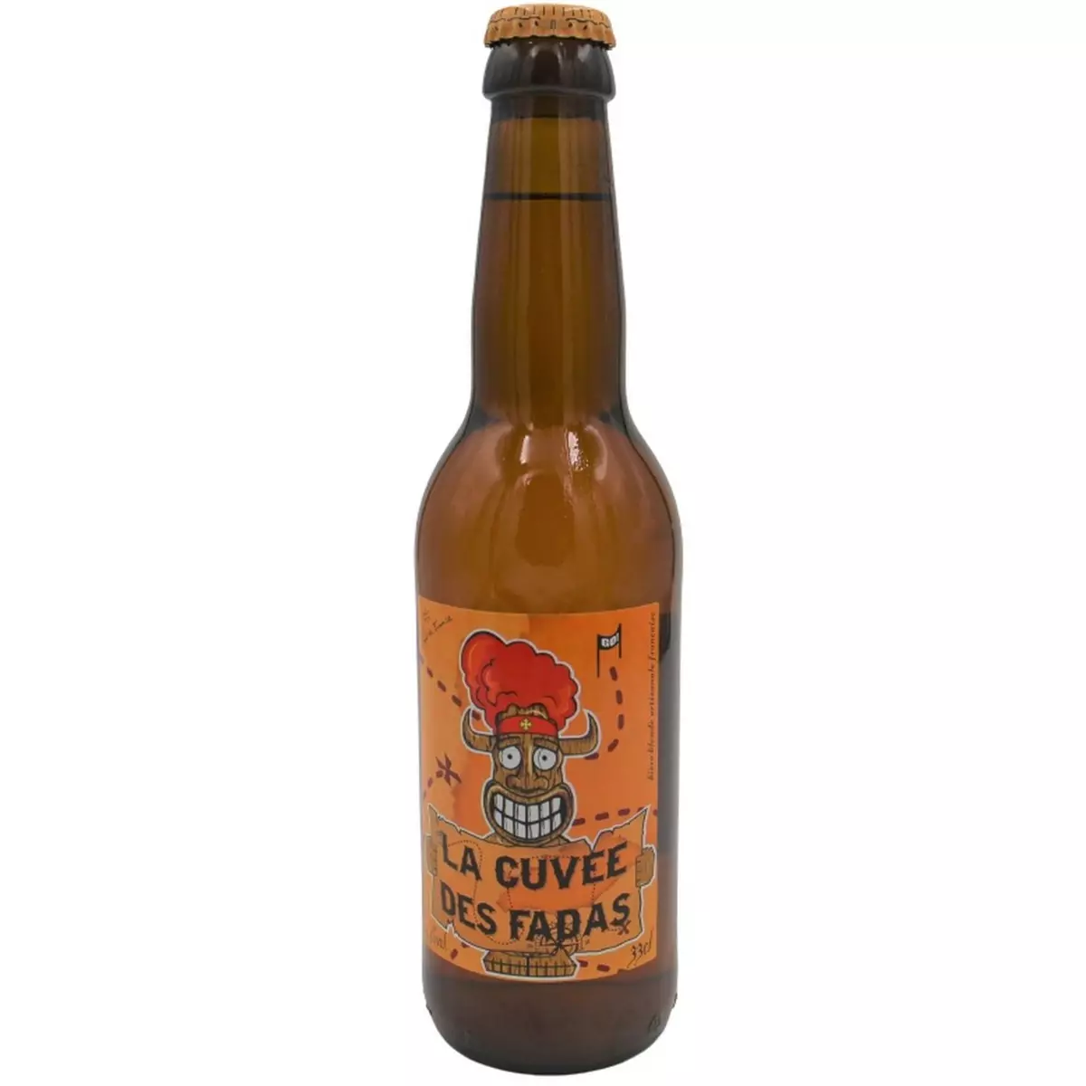 LA CUVEE DES FADAS Bière blonde artisanale 4.5% bouteille 33cl