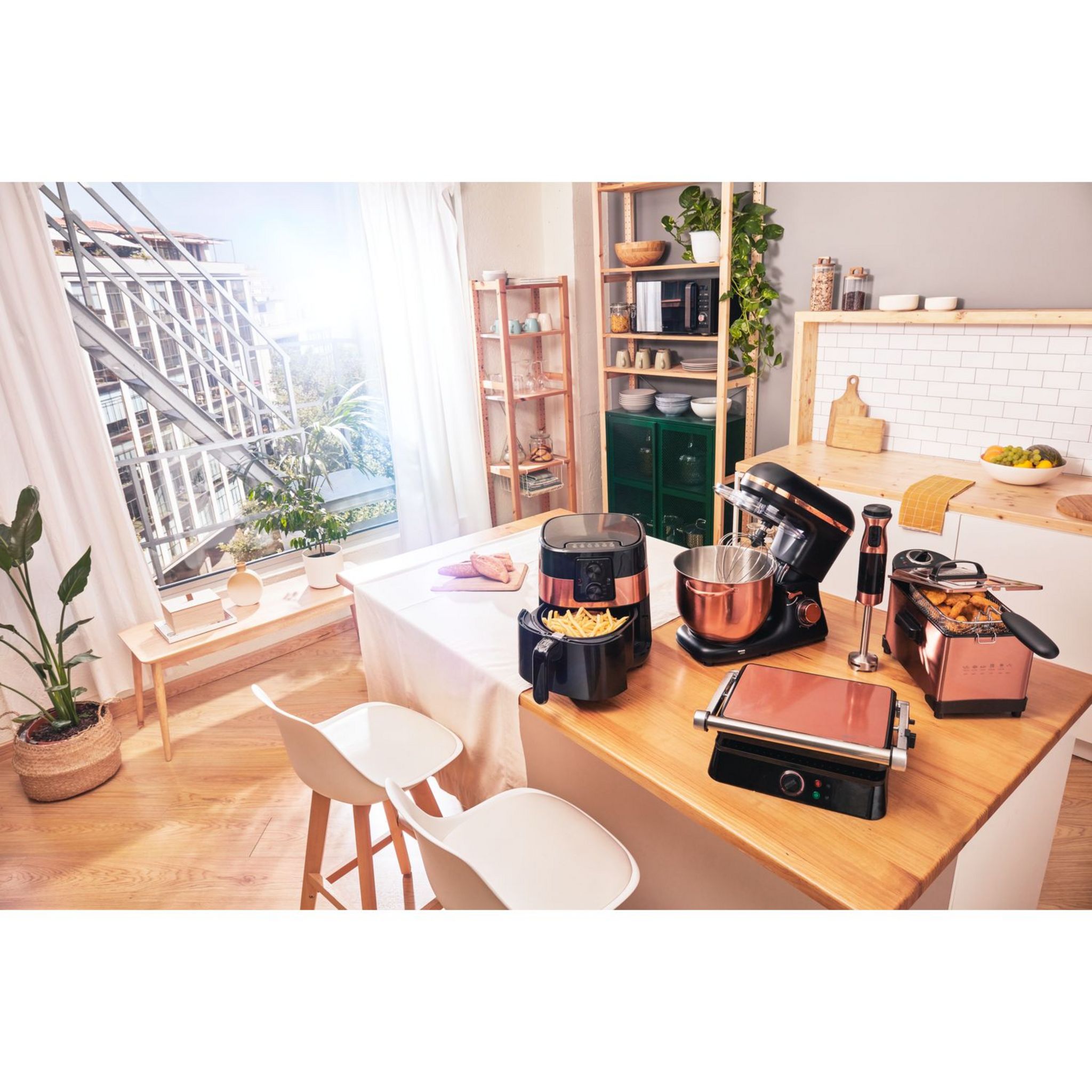 Voir la diapositive 3 : QILIVE Grille viande Q-5583 - Cuivre