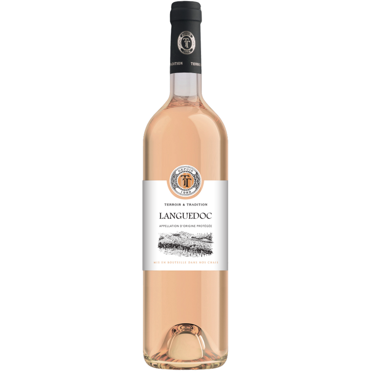 AOP Languedoc Terroir et tradition rosé 75cl