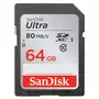 SANDISK Carte SDXC 64 Go Ultra - Carte mémoire