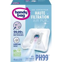 HANDY BAG Sacs Aspirateurs H41 Hoover 4 sacs 1 filtre sortie