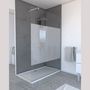 Voir la diapositive 1 : AURLANE Paroi de douche 140 cm - Verre dépoli
