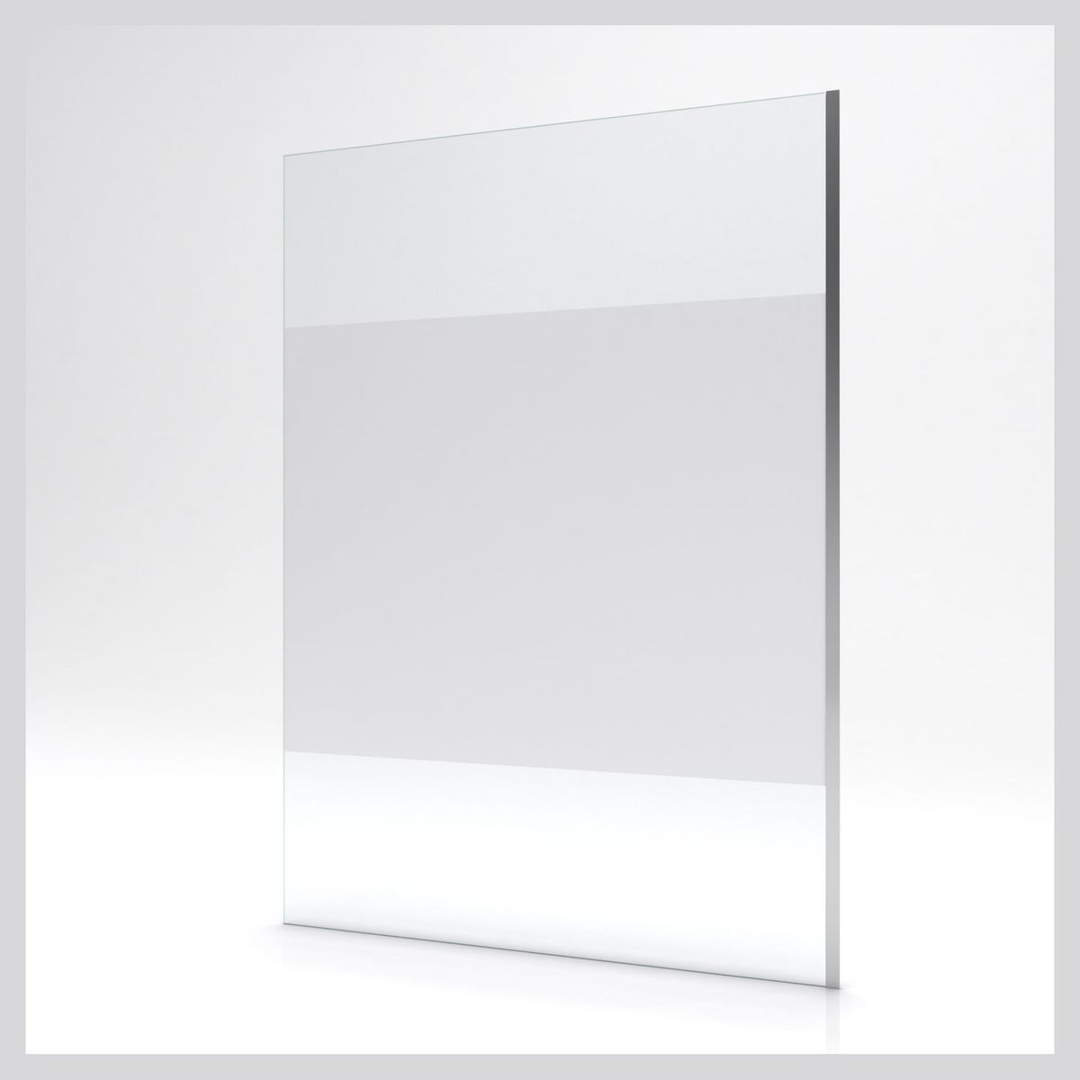 AURLANE Paroi de douche 140 cm - Verre dépoli