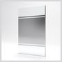 Voir la diapositive 3 : AURLANE Paroi de douche 120 cm - Bande miroir