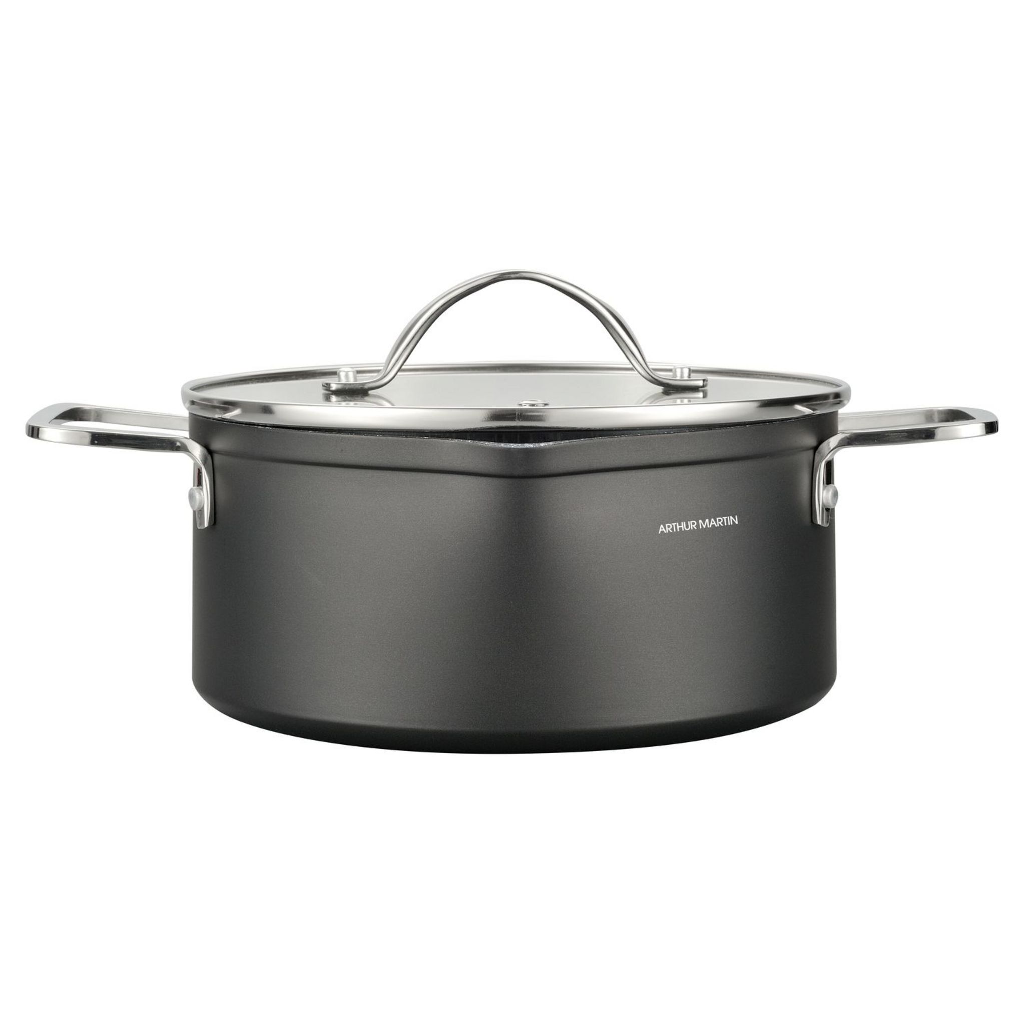 Voir la diapositive 1 : ARTHUR MARTIN Marmite 28 cm TFI avec couvercle