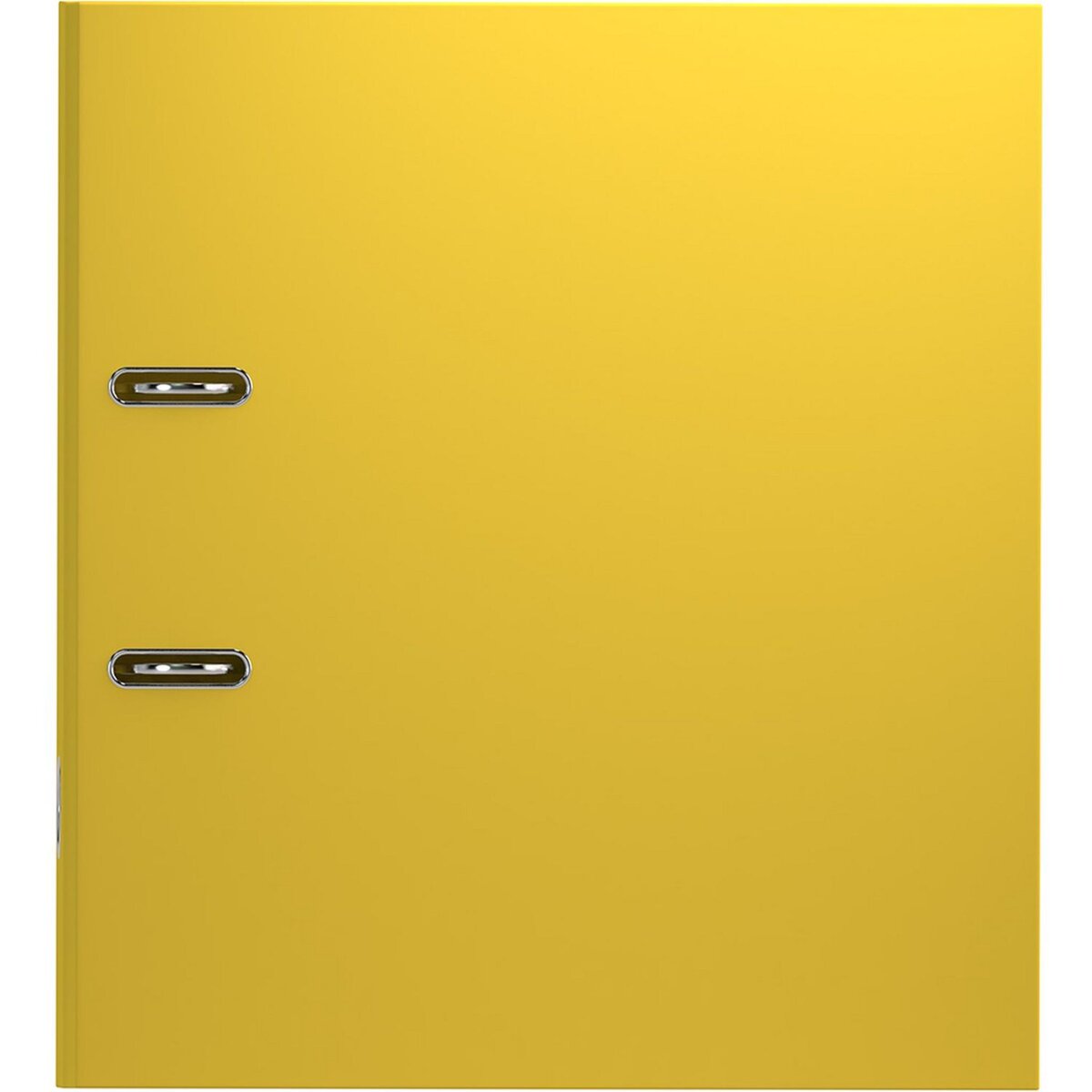 AUCHAN Classeur rigide à levier 75mm jaune