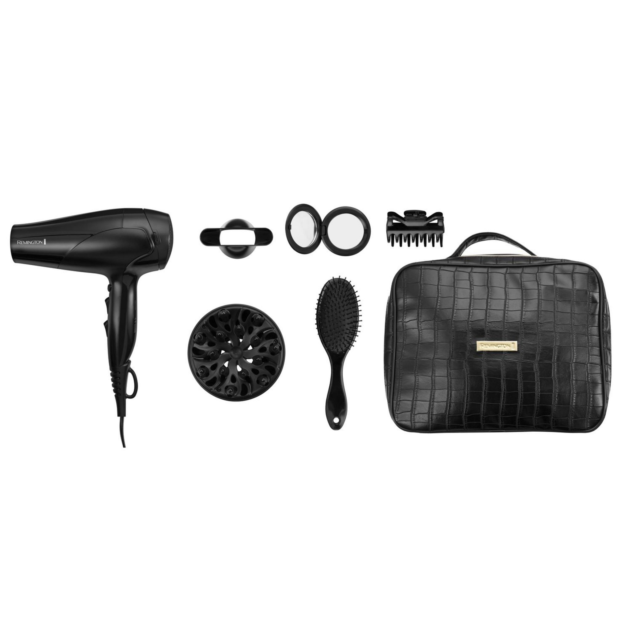 Voir la diapositive 4 : REMINGTON Sèche cheveux D3195GP - Noir