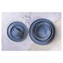Voir la diapositive 2 : Tower blue assiette dessert D21 x H2CM - Lot de 6