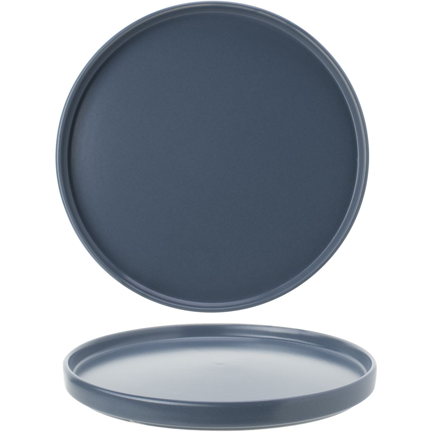 Voir la diapositive 3 : Tower blue assiette dessert D21 x H2CM - Lot de 6