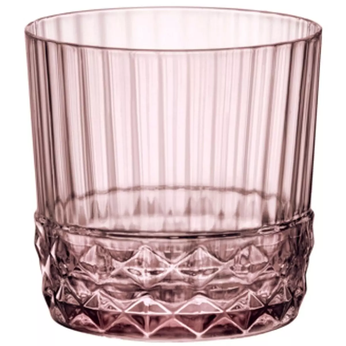 BORMIOLI Set de 6 verres America '20S lilac rose,30CL
