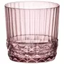 BORMIOLI Set de 6 verres America '20S lilac rose,30CL