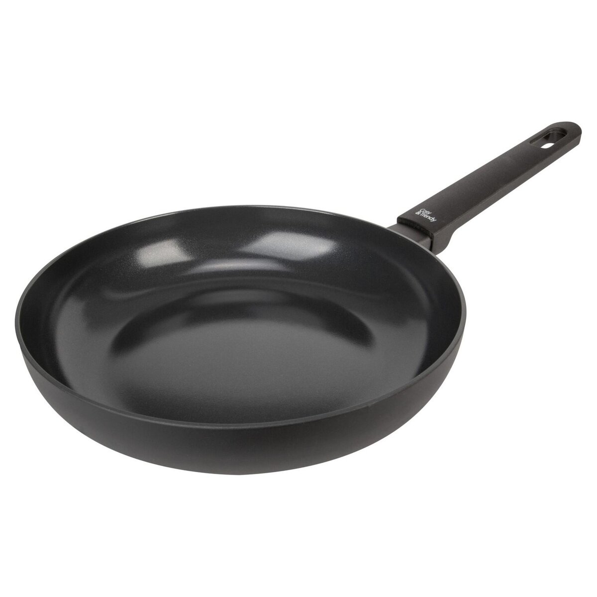 Full Black wok noir D28 x H7,8CM aluminium tous feux