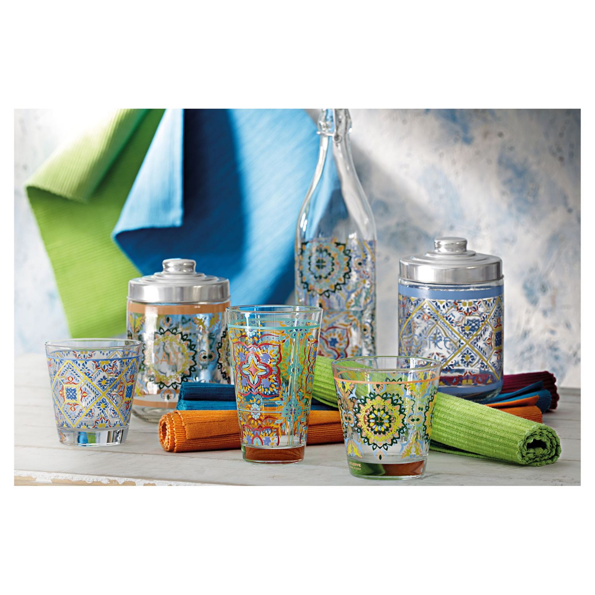 Voir la diapositive 2 : Set de 3 verres à eau Valencia, 31 CL