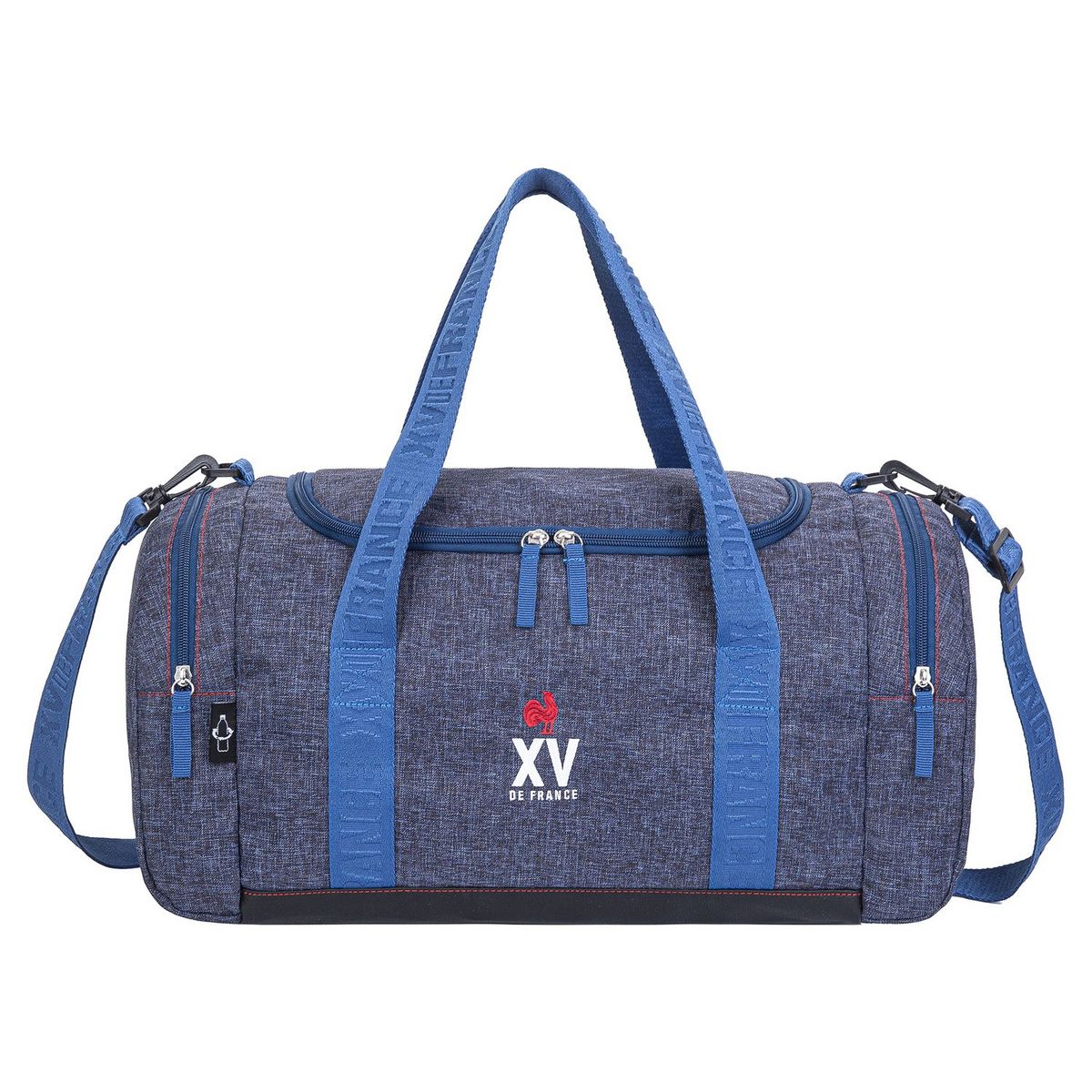 Sac de sport 1 compartiment 3 poches FFR Rugby