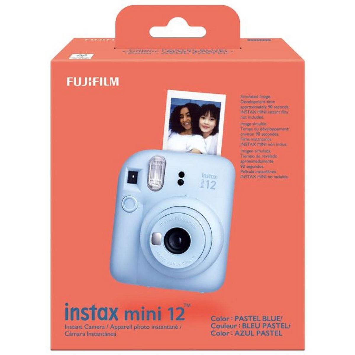 FUJIFILM Appareil photo Instantané INSTAX Mini 12 - Bleu