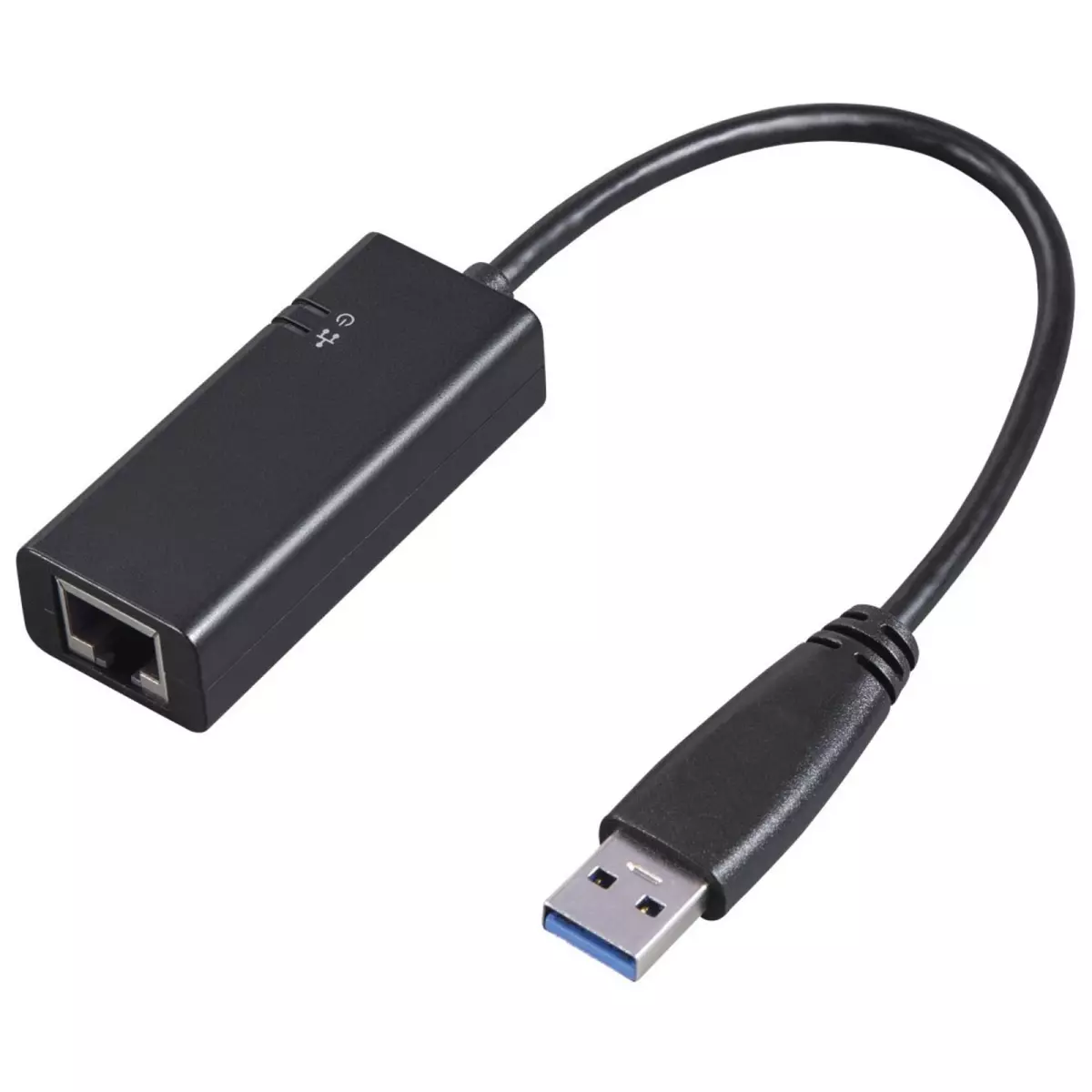QILIVE Adaptateur USB 3 AM/RJ45F 0.15M - Noir
