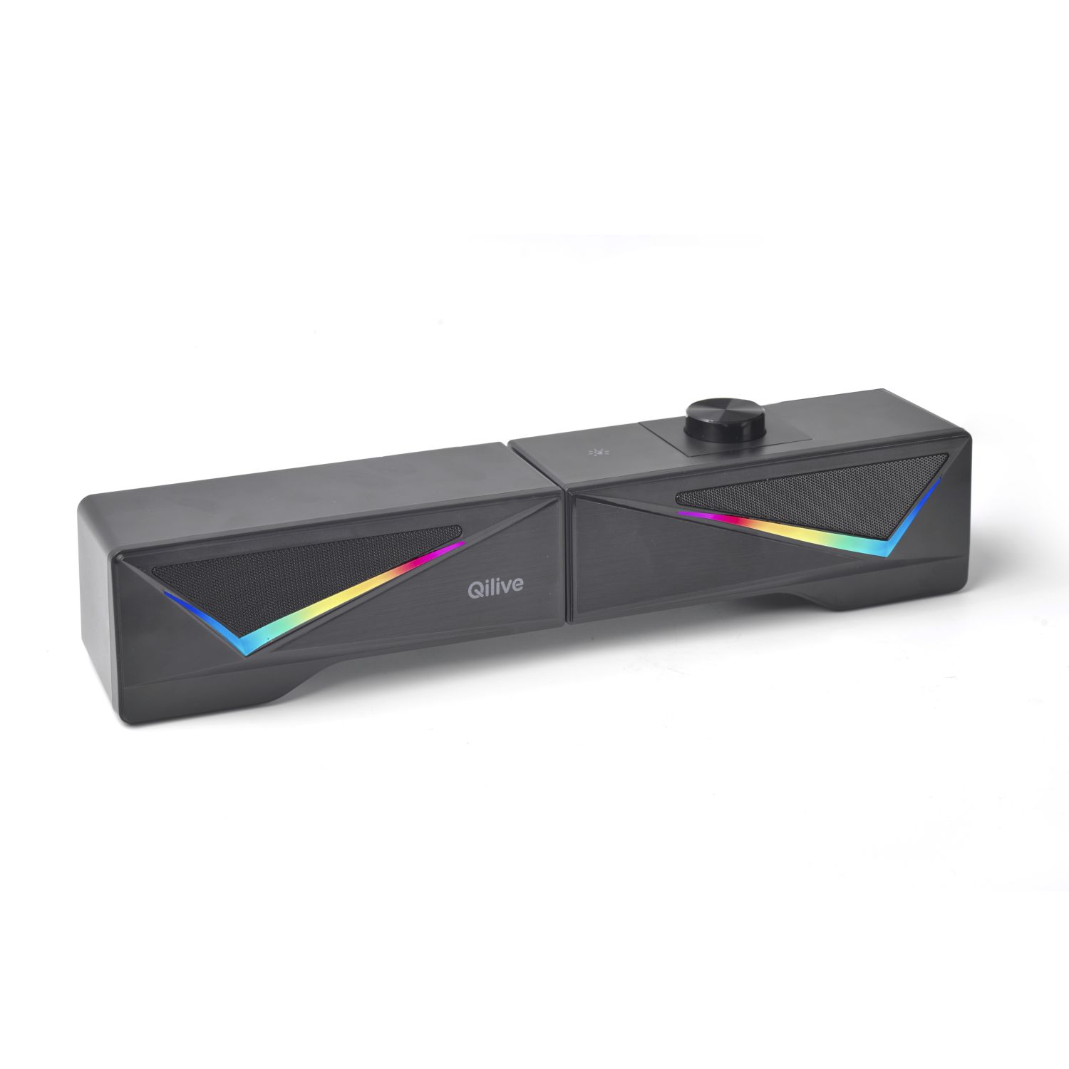 Voir la diapositive 3 : QILIVE Enceinte Gaming 2 en 1 - Noir