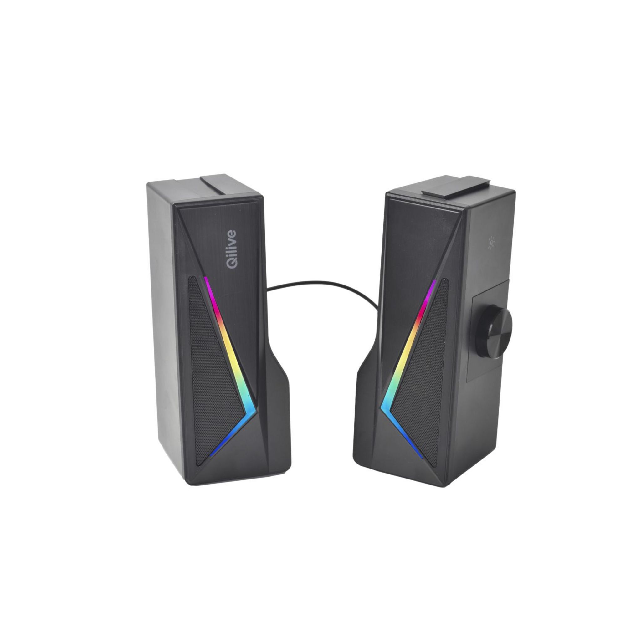 Voir la diapositive 5 : QILIVE Enceinte Gaming 2 en 1 - Noir