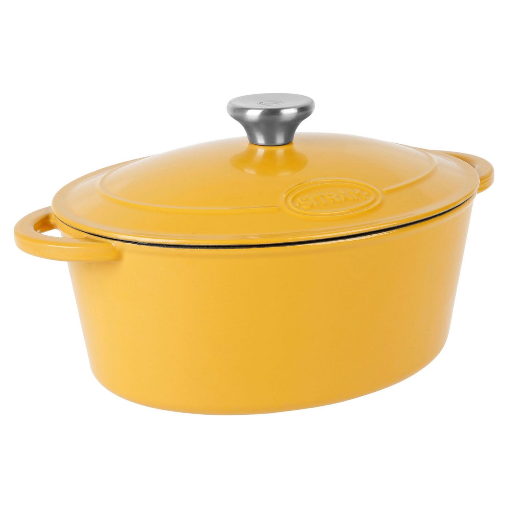 Cocotte Ovale En Fonte Sitram 4 Litres – Modèle 714135 – Induction, Gaz, électrique (occasion)