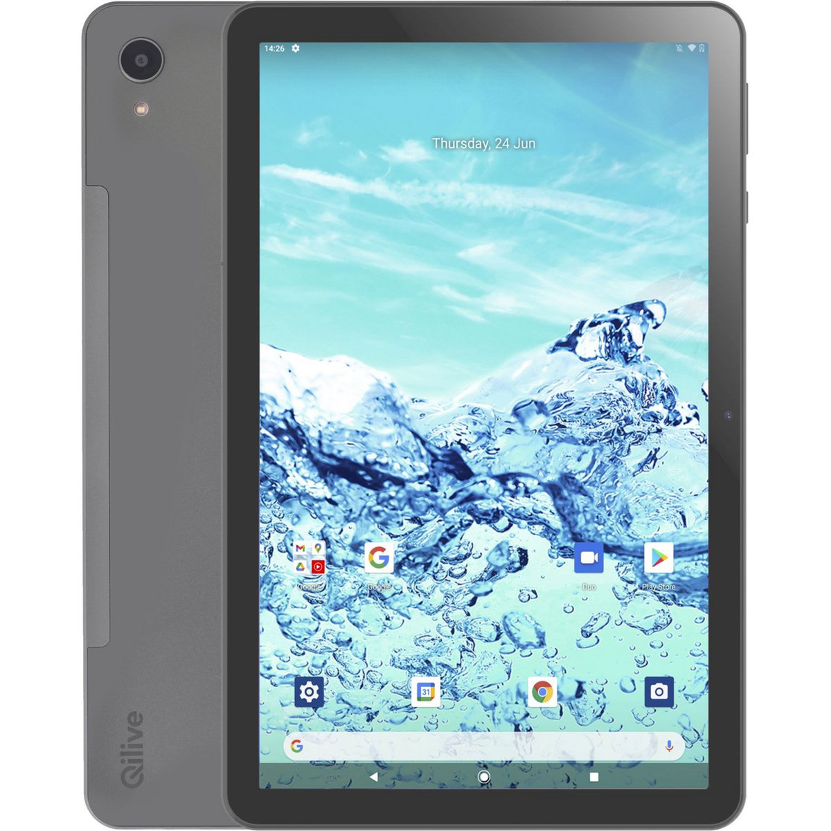 QILIVE Tablette tactile High Value - Gris pas cher - Auchan.fr