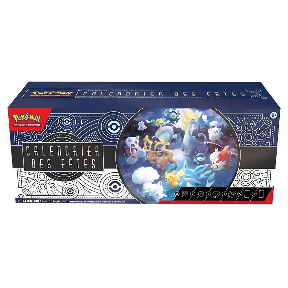 POKEMON Calendrier des fêtes 2023