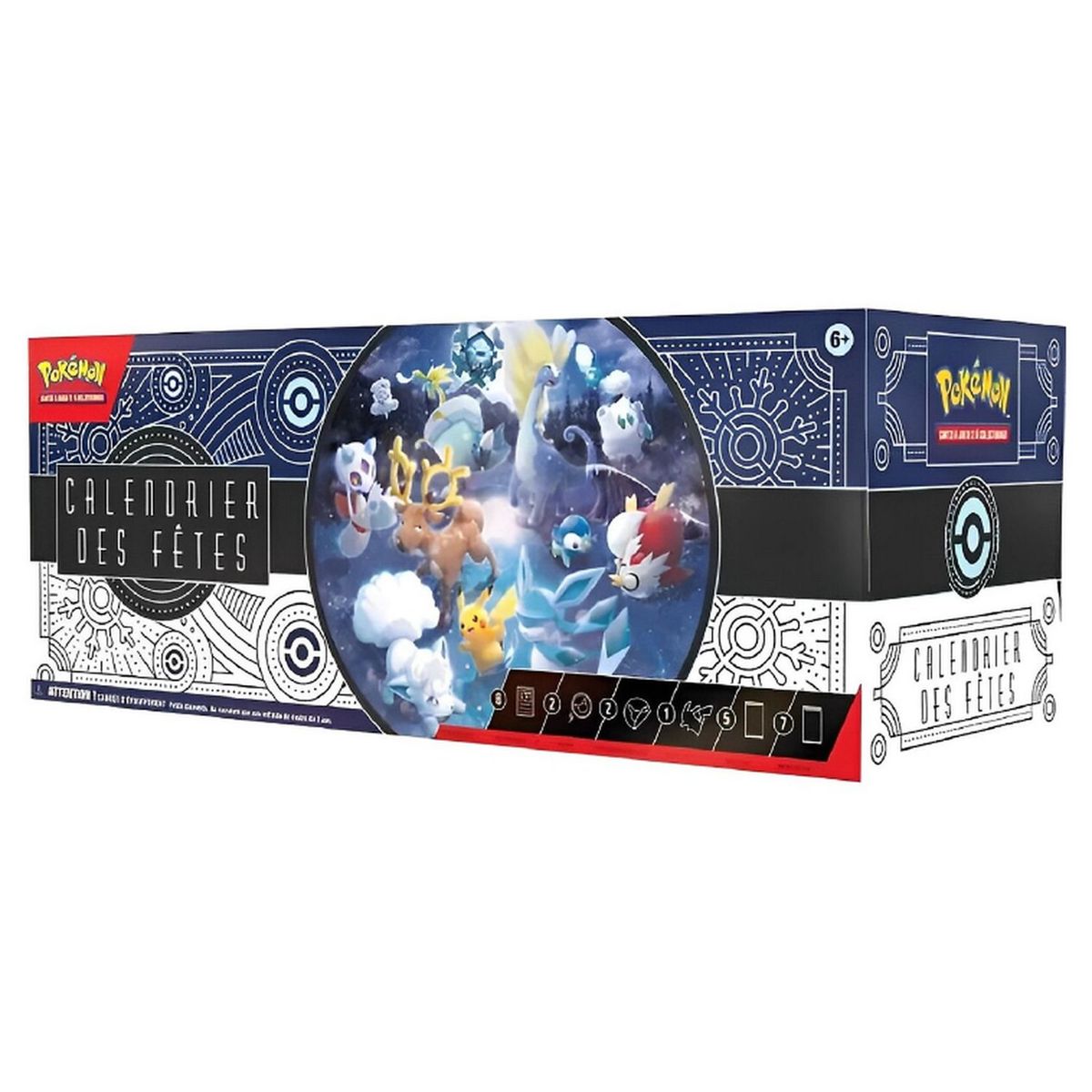 POKEMON Calendrier des fêtes 2023