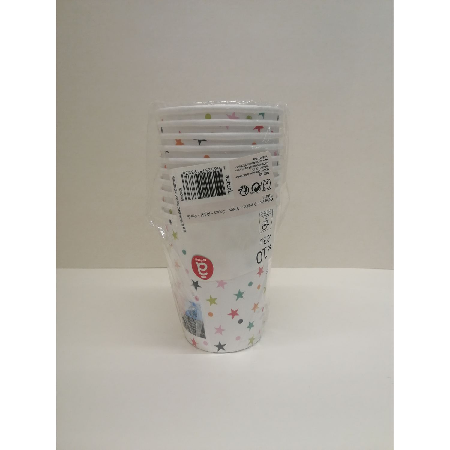 Voir la diapositive 2 : ACTUEL ACT 10 GOB CARTON DECORE 23CLMULTICOSTAR
