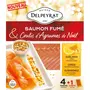 DELPEYRAT Saumon fumé & coulis d'agrumes de Noël 120g+40g