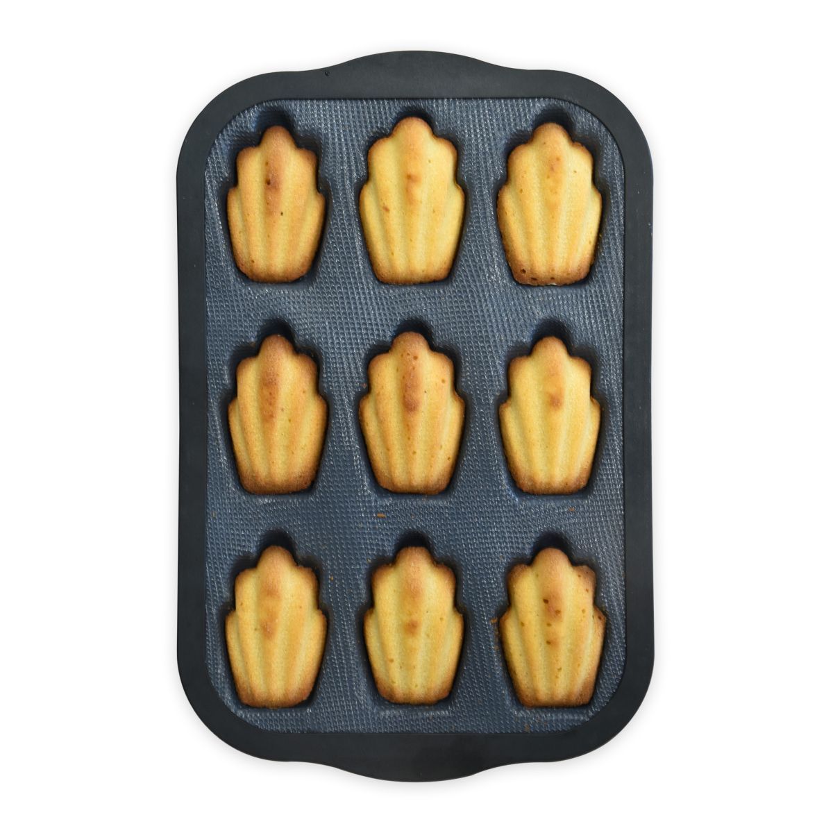 Moule 9 madeleines - Silicone, Fibre de verre