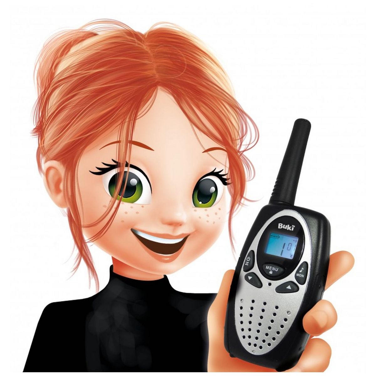 BUKI Talkie Walkie rechargeable