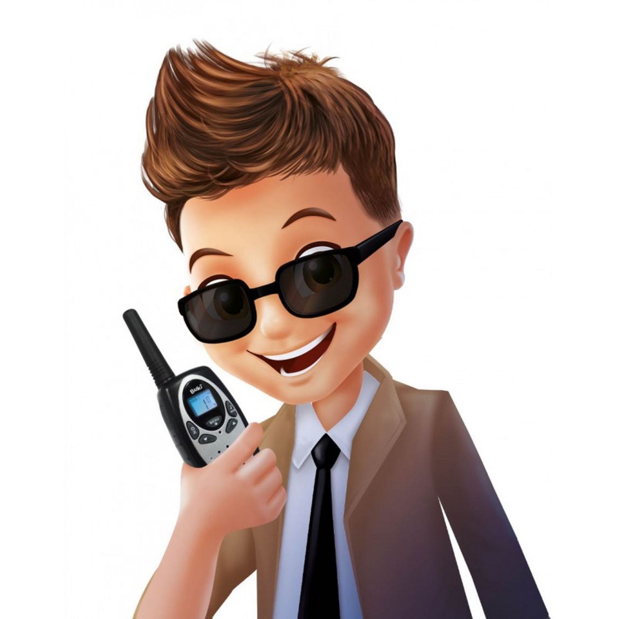 Voir la diapositive 4 : BUKI Talkie Walkie rechargeable