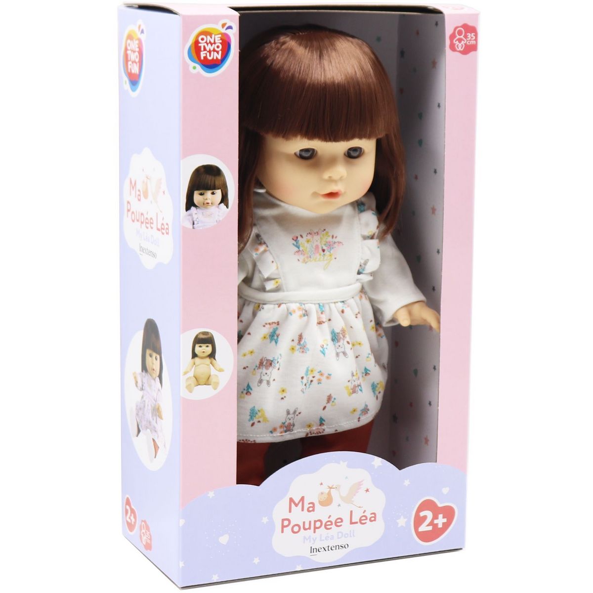 ONE TWO FUN Poupée Léa 35 cm