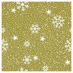 ACTUEL 20 Serviettes 3 plis 40 cm - Snowflake gold