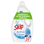 SKIP Lessive liquide active clean 37 lavages 1.665l