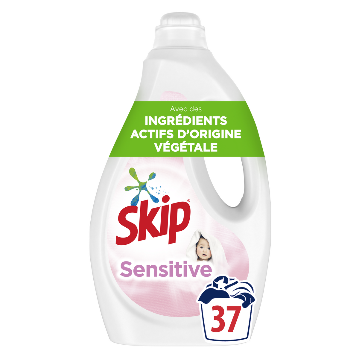 Lessive liquide sensitive, Skip (1,7 L)