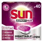 Sun Expert plus Tablette lave-vaisselles imbattable tout en 1