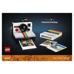LEGO Ideas 21345 Appareil Photo Polaroid OneStep SX-70, Maquette à Construire pour Adultes avec Autocollants