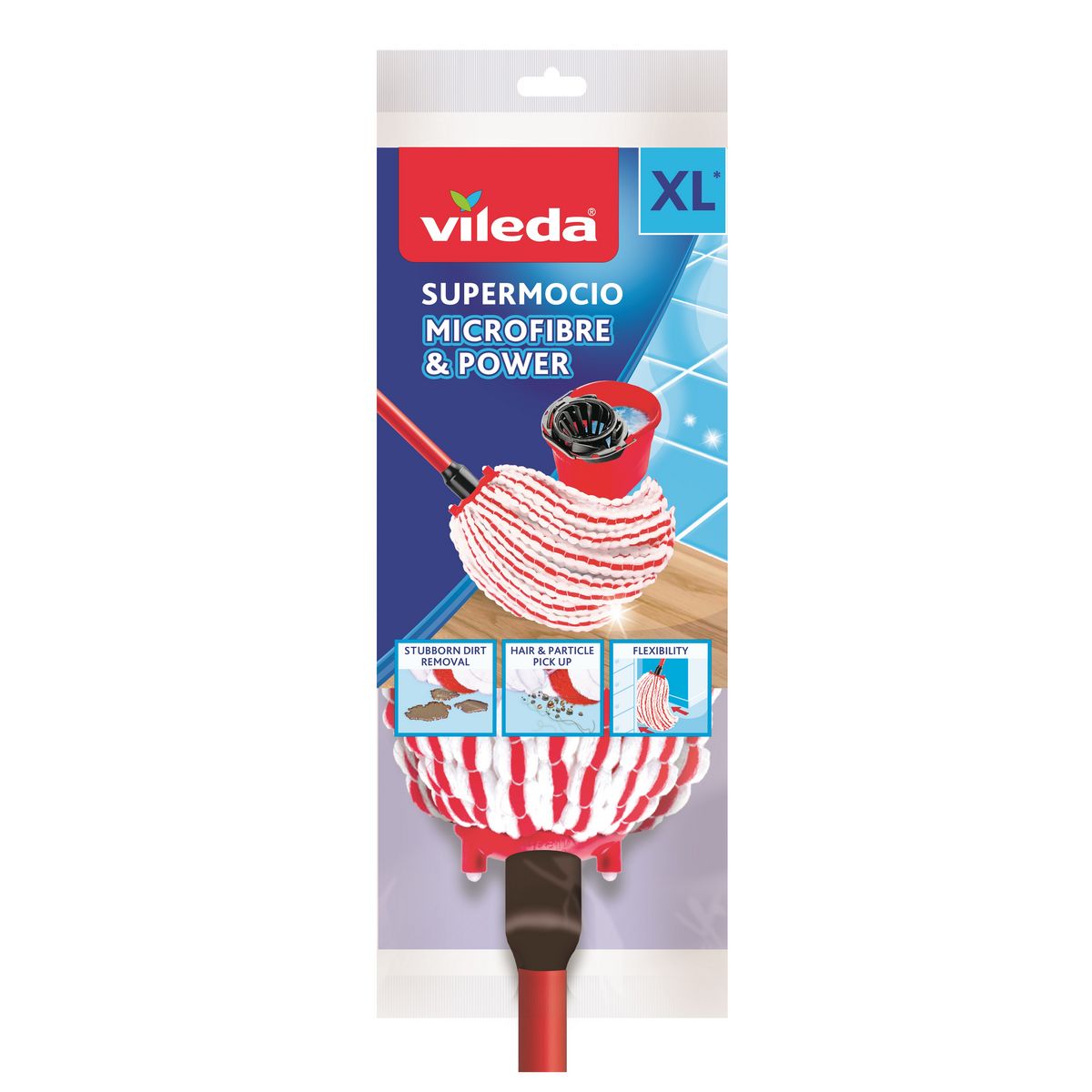 VILEDA Supermocio balai microfibre XL 1 balai