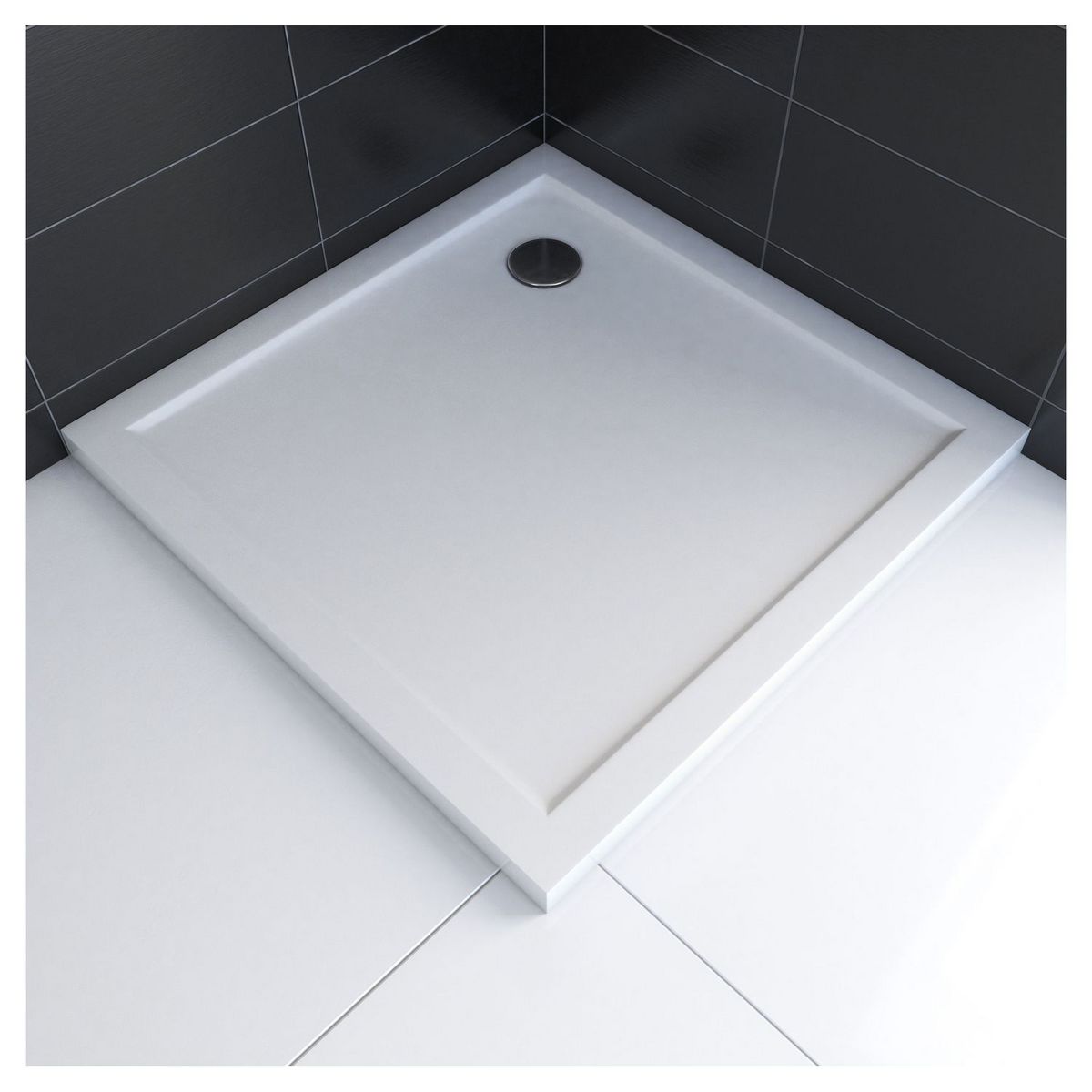 AURLANE Receveur pure 2 Acrylique 90x90