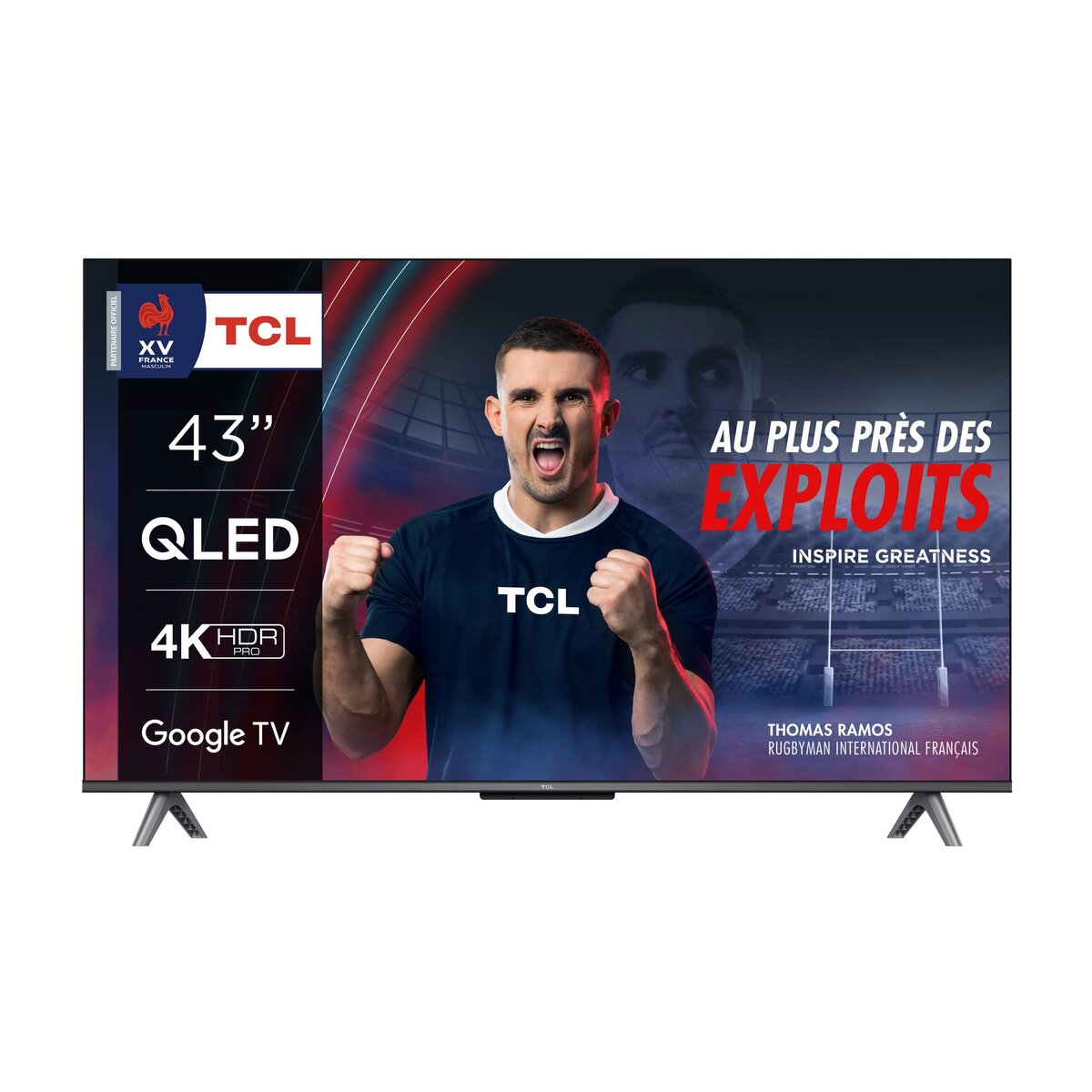 TCL 43C645 TV 4K QLED UHD 108 cm Smart TV
