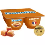 DANETTE Crème dessert caramel 4x125g