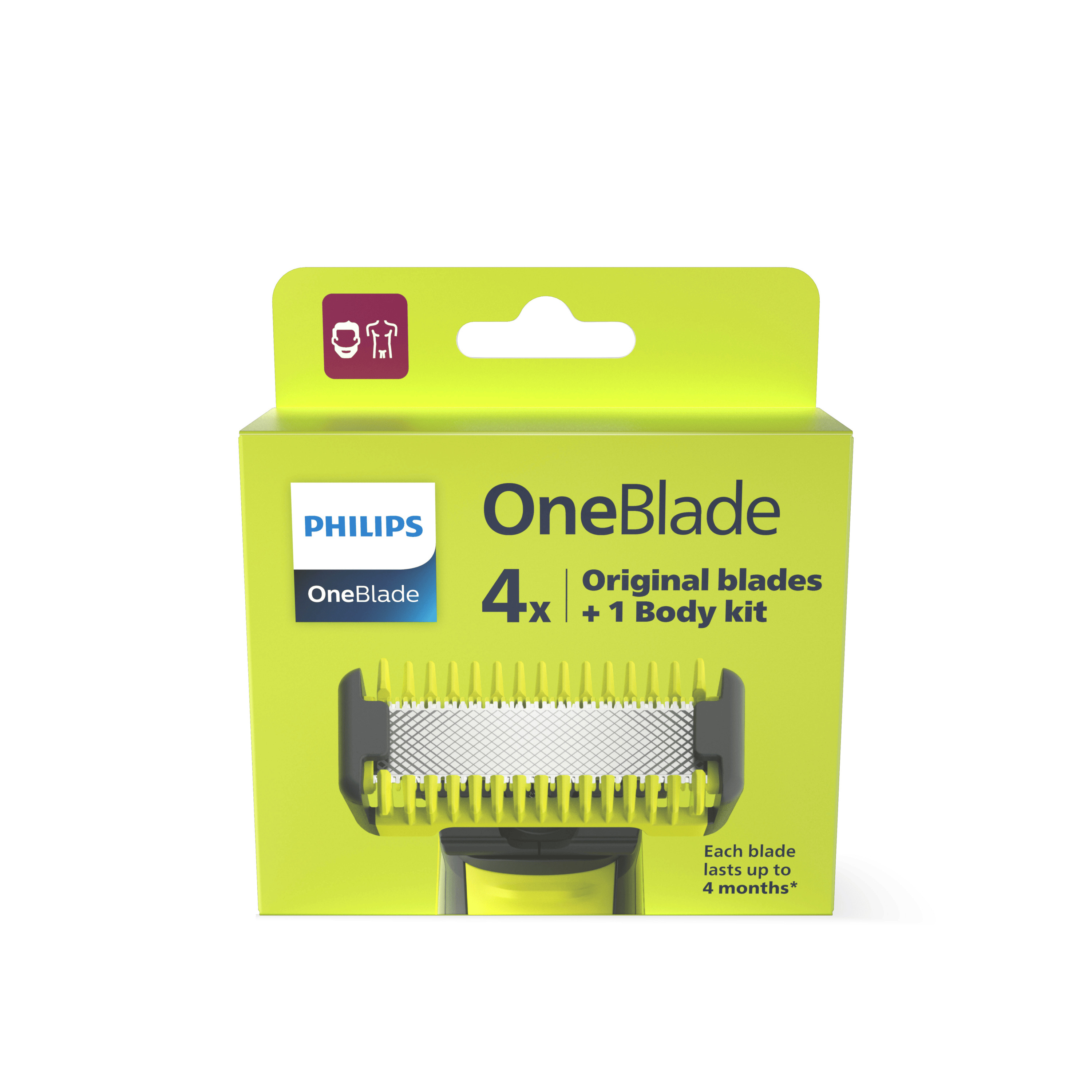 Voir la diapositive 2 : PHILIPS Kit visage et corps QP310/50