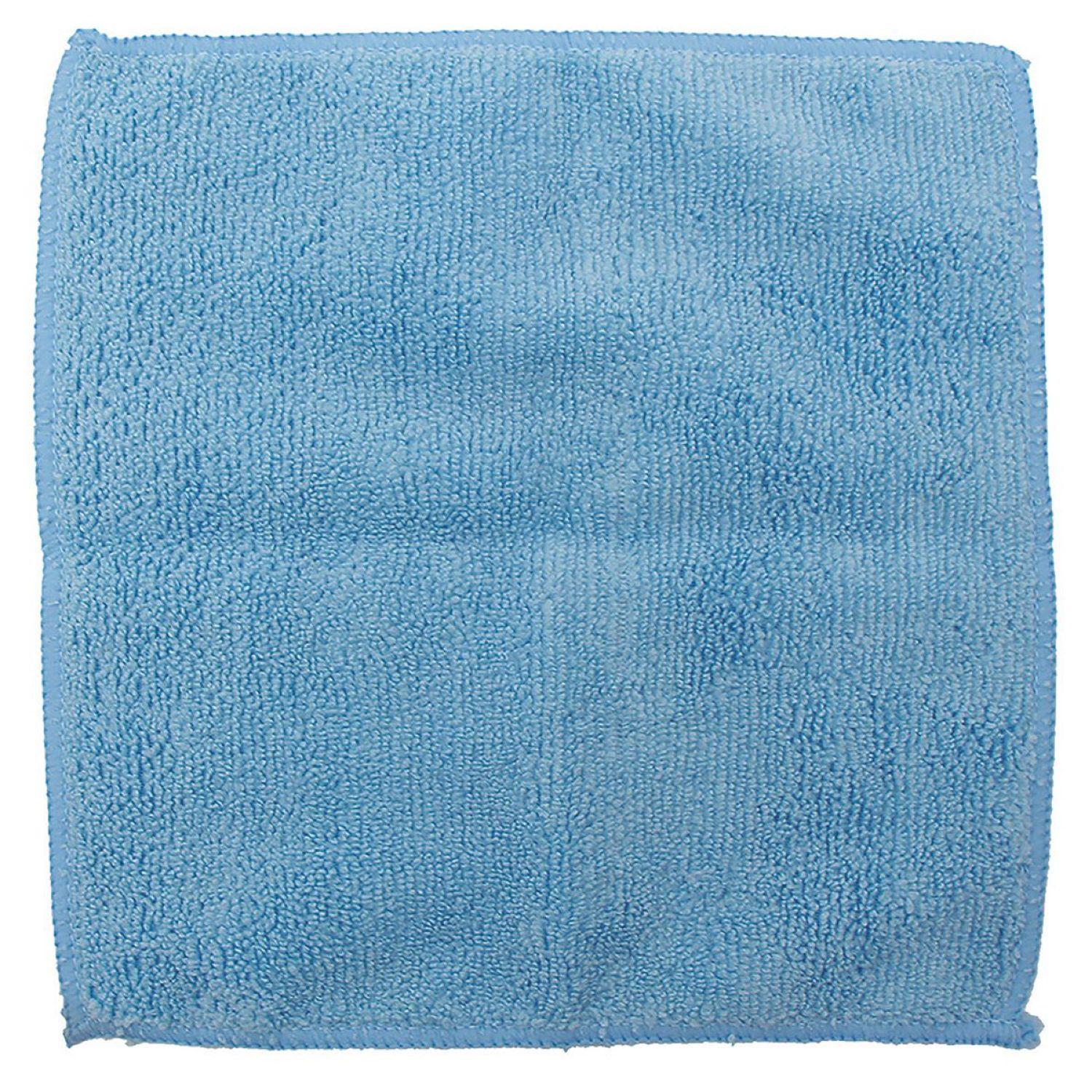 Voir la diapositive 2 : AUCHAN Chiffonnette en microfibre pour ardoise - Bleu