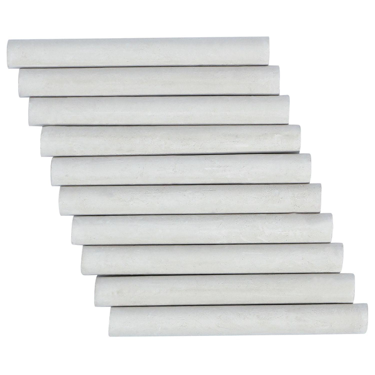 Voir la diapositive 3 : AUCHAN Boite de 10 craies blanches 3,6g