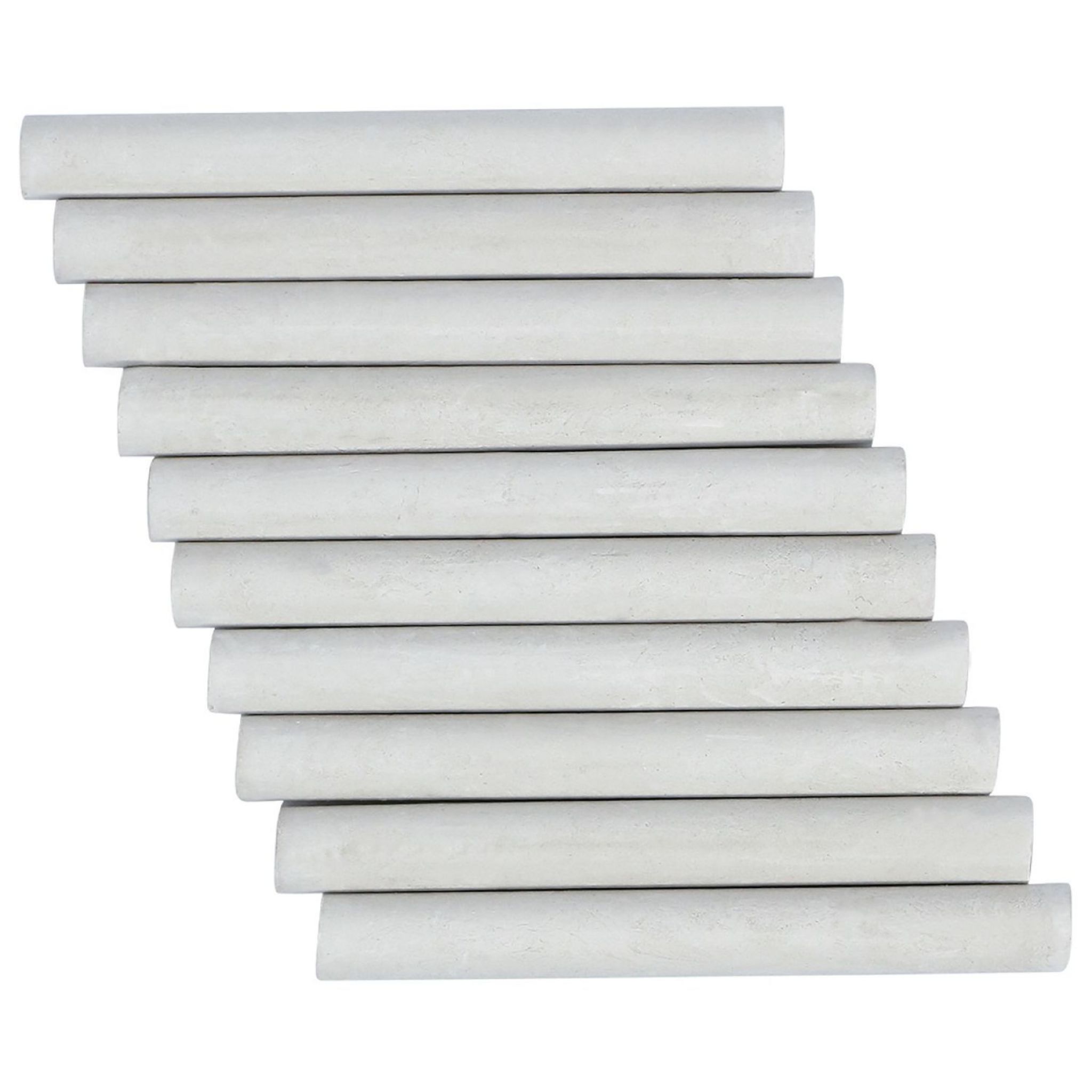 Voir la diapositive 3 : AUCHAN Boite de 10 craies blanches 3,6g