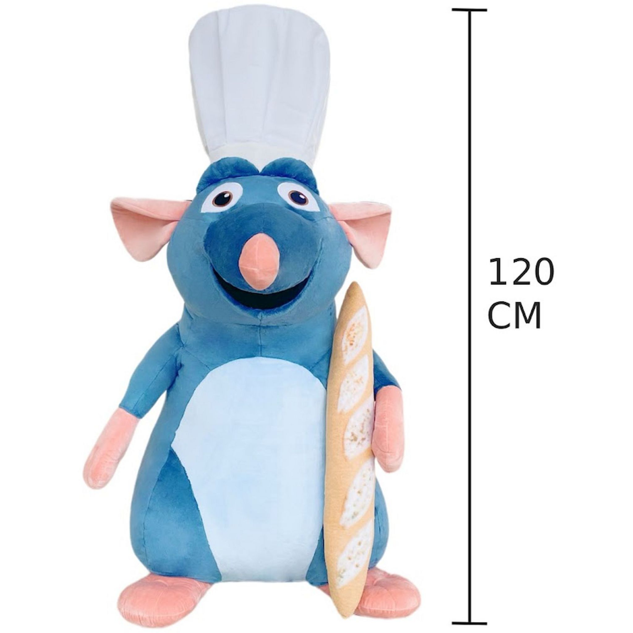 Voir la diapositive 2 : SIMBA Peluche Remi Ratatouille 120cm