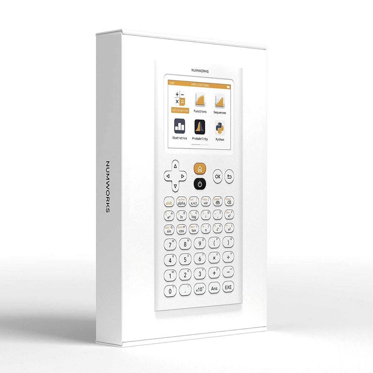 Voir la diapositive 4 : Calculatrice graphique NumWorks - Edition Python - blanche